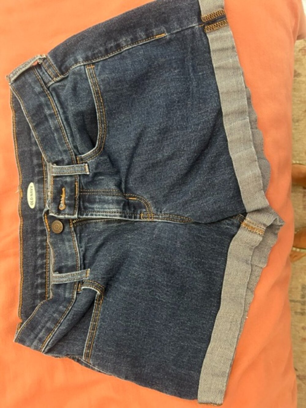 Old Navy Cuffed Denim Jean Shorts - Size 4